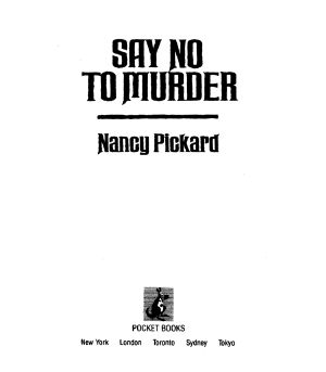 [Jenny Cain 02] • Say No to Murder